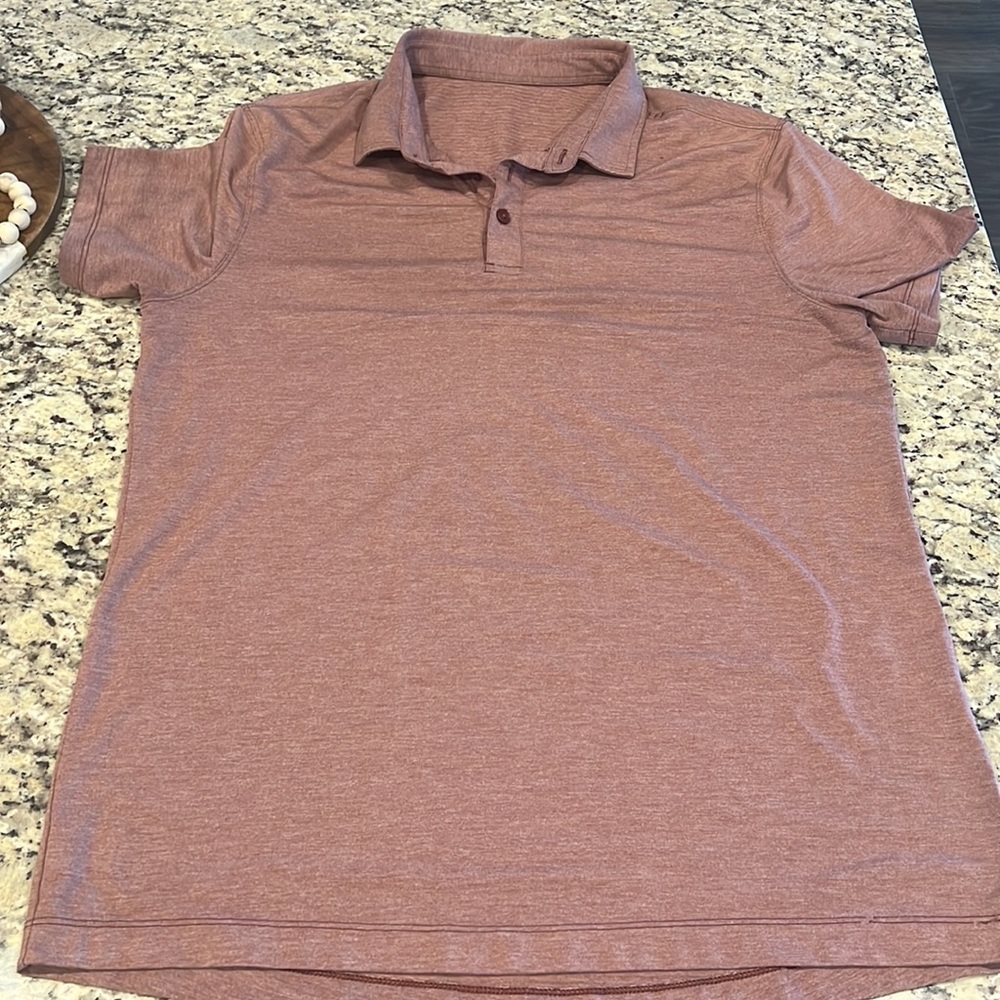 Lululemons mens collared shirt sz large